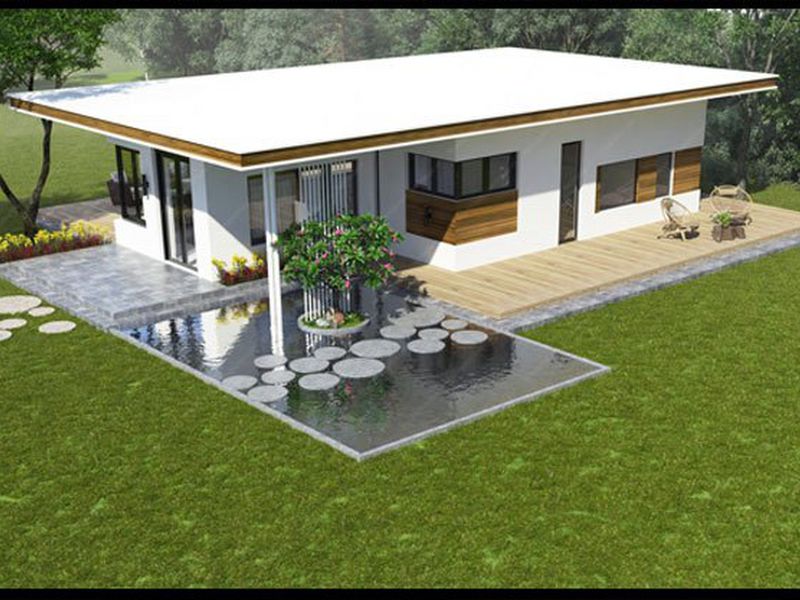 mơ thấy nhà mái bằng