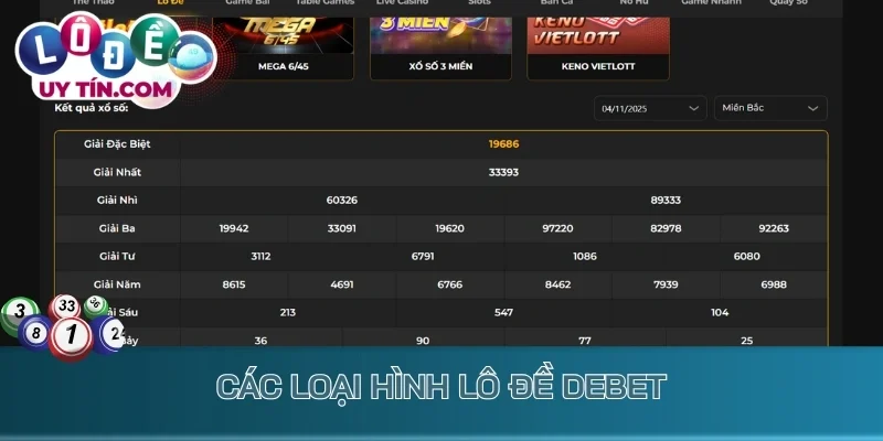 Lô Đề Debet - Thiên Đường Đánh Số Sinh Lời Khủng Để Làm Giàu 3 Các loại hình lô đề Debet