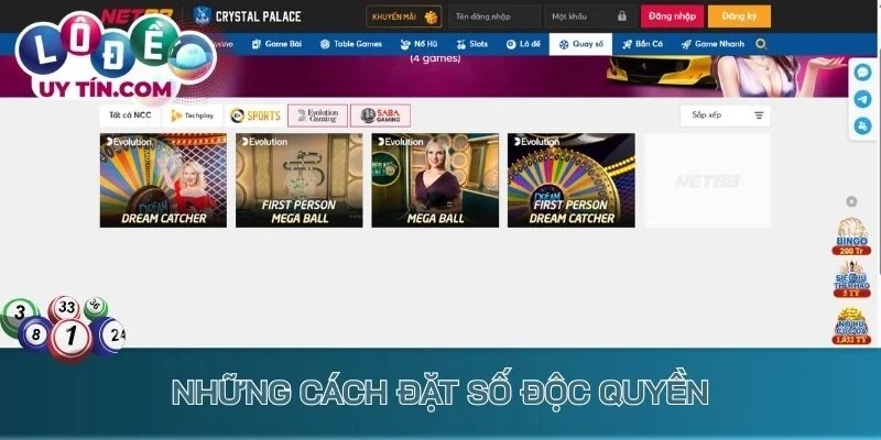 Lô Đề Net88 – Nhà Cái Đẳng Cấp Với Hệ Thống Quay Số Uy Tín 4 Những cách đặt số độc quyền chỉ có tại Net88