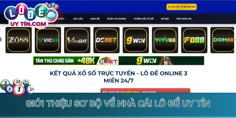 Giới Thiệu Loạt Thông Tin Mới Nhất Về Lô Đề & Nhà Cái Lô Đề Uy Tín 2 Giới thiệu loạt sản phẩm đặc sắc của nhà cái