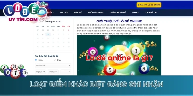 Giới Thiệu Loạt Thông Tin Mới Nhất Về Lô Đề & Nhà Cái Lô Đề Uy Tín 3 Loạt điểm khác biệt đáng ghi nhận