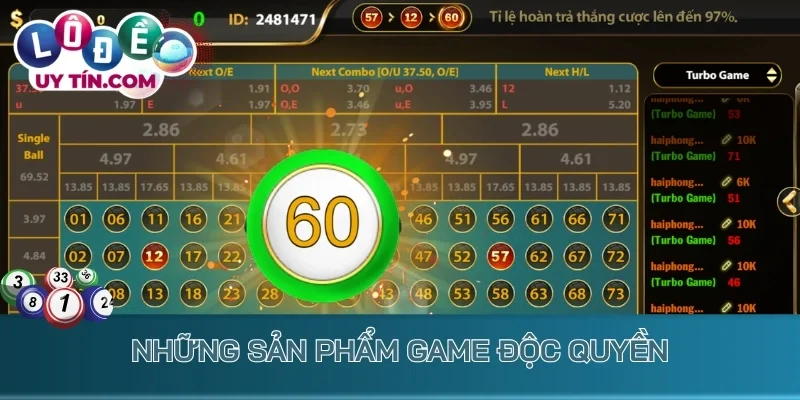 Lô Đề Yo88 – Siêu Phẩm Số Đề Đỉnh Cao, Sinh Lời Không Giới Hạn 4 Những sản phẩm game độc quyền của lô đề Yo88