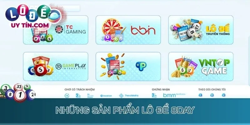 Game lô đề 8day độc quyền thu hút người chơi
