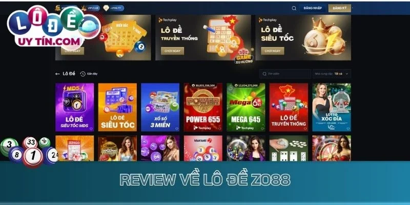 Review về lô đề Zo88 - cổng game uy tín hàng đầu