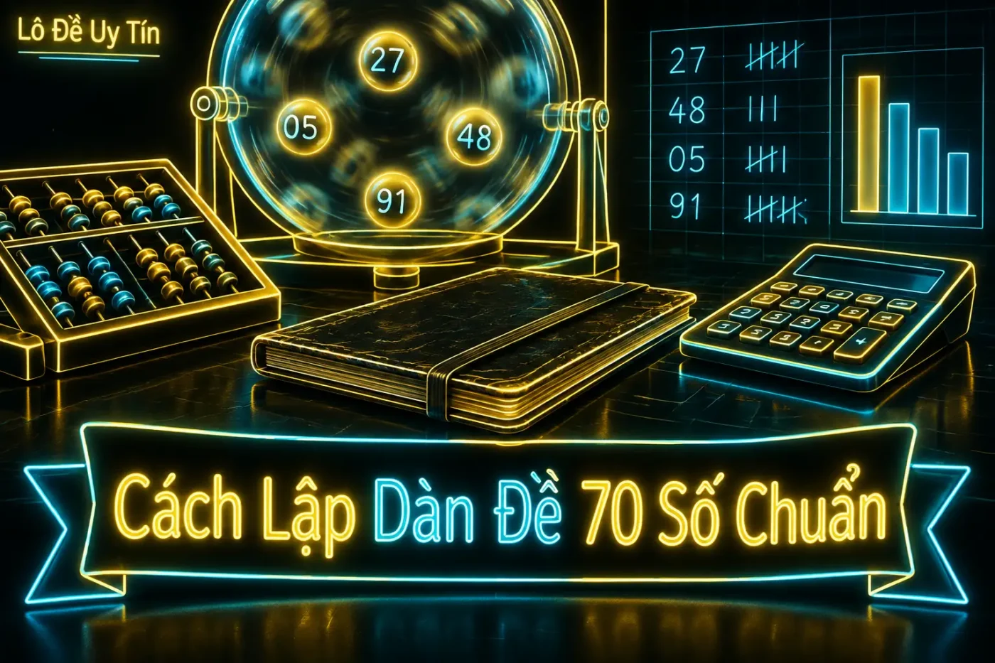 Lập dàn chuẩn không có nghĩa là tìm ra con số thần kỳ - dàn đề 70 số