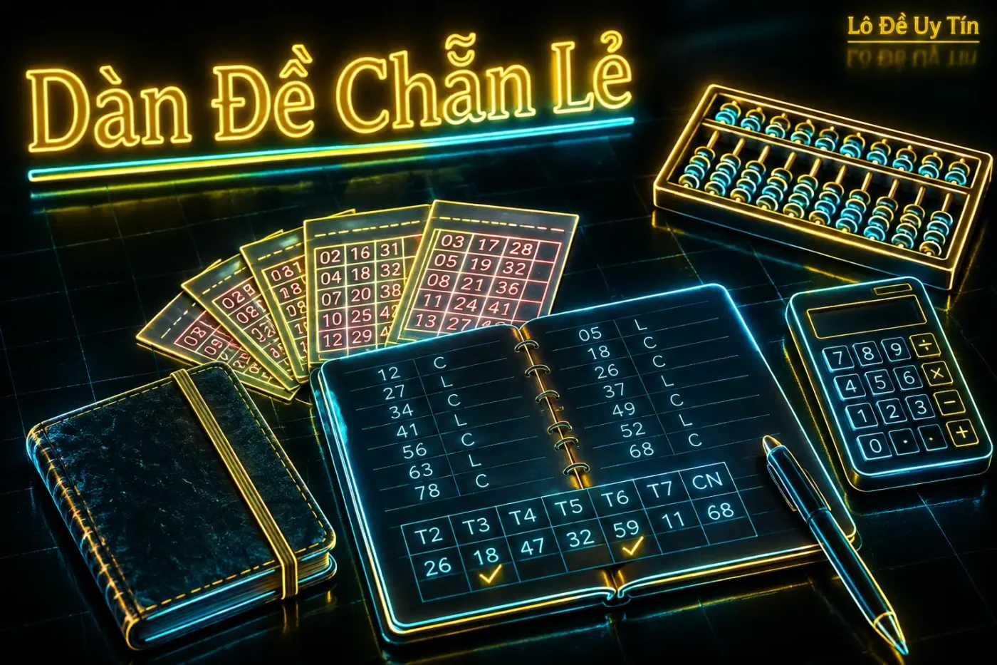 Dàn đề chẵn lẻ là cách gom các con số từ 00 đến 99 thành những nhóm dựa trên tính chất chẵn hoặc lẻ của hai chữ số