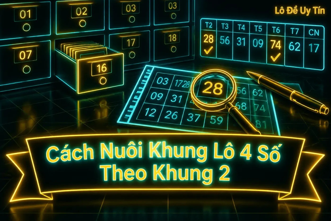 Khung Lô 4 Số Lô Đề Uy Tín: Nuôi 2–5 Ngày, Chia Vốn, Chốt Dừng 3 Khung ngày là số kỳ quay bạn cam kết giữ nguyên bộ số - khung lô 4 số