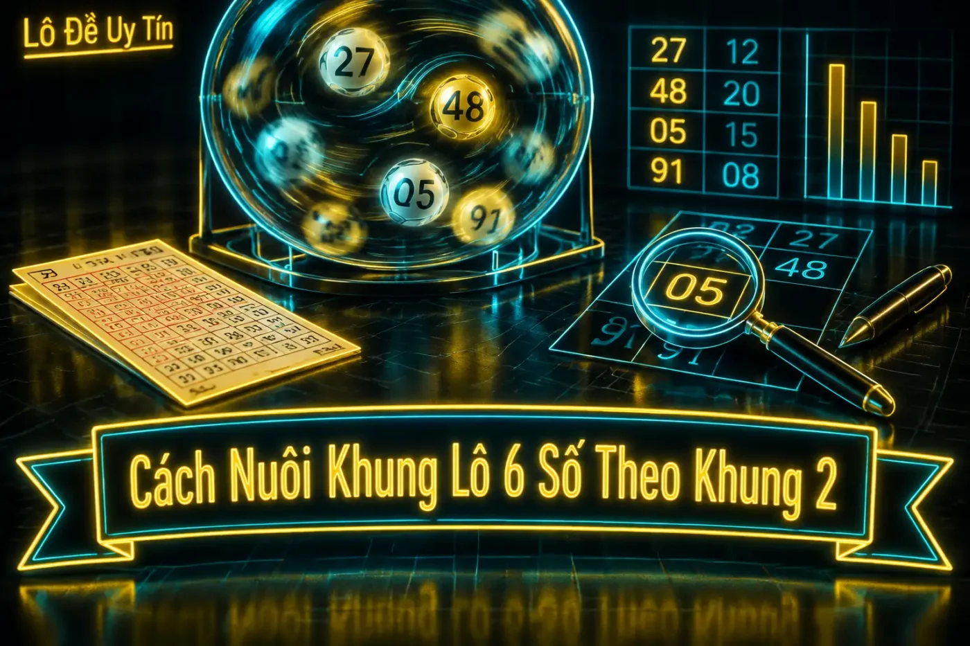 Cách nuôi phổ biến trên thị trường là nuôi theo số ngày cố định - khung lô 6 số