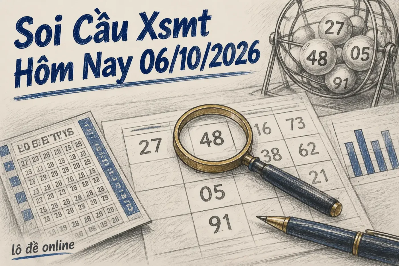 soi cầu xsmt hôm nay 06/10/2026