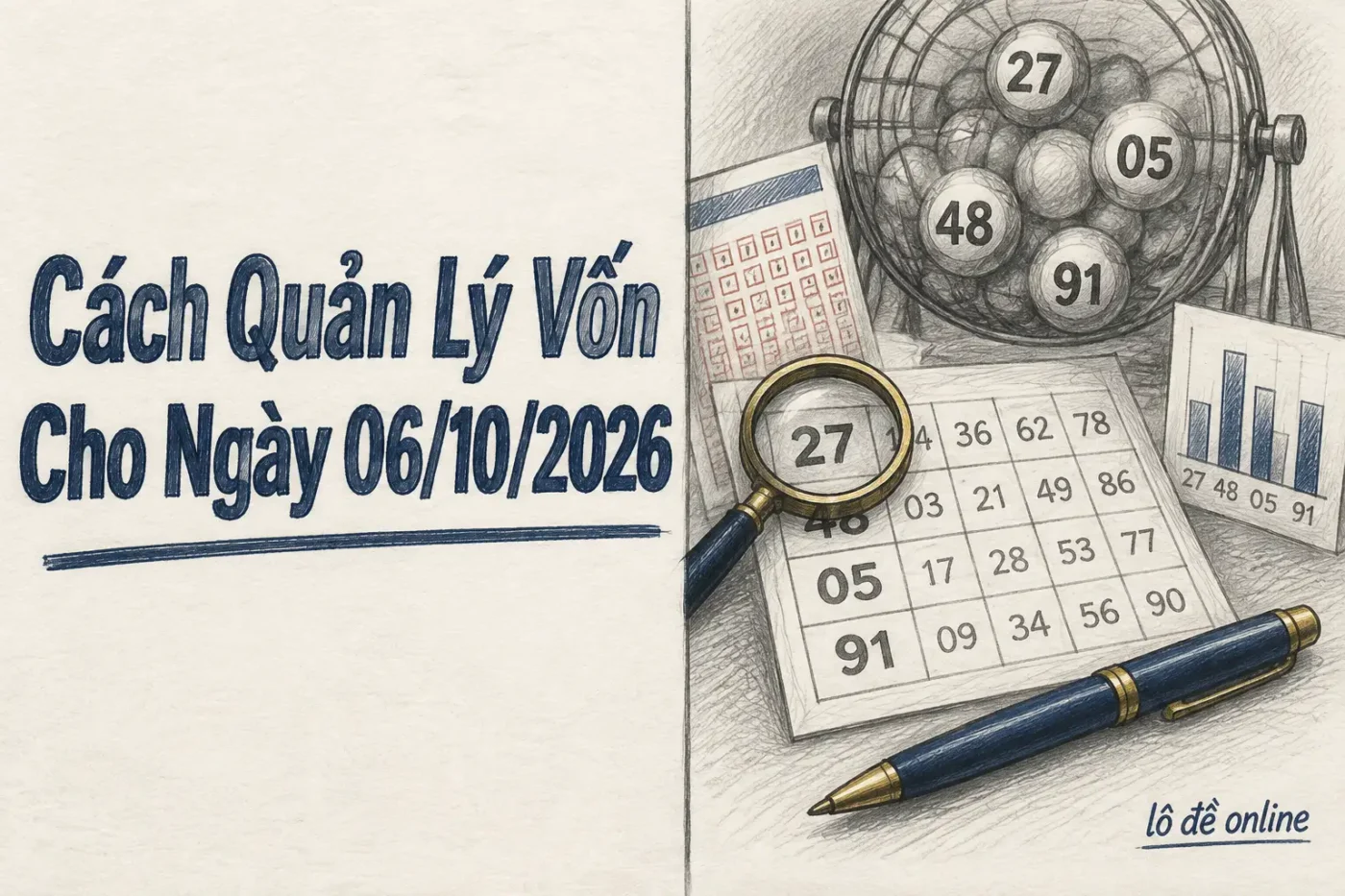 Chốt Số Lô Đề Miền Trung Ngày 06/10/2026 4 Qua nhiều năm chơi lô đề, mình rút ra được vài kinh nghiệm quản lý vốn mà thấy khá hiệu quả - soi cầu xsmt hôm nay 06/10/2026